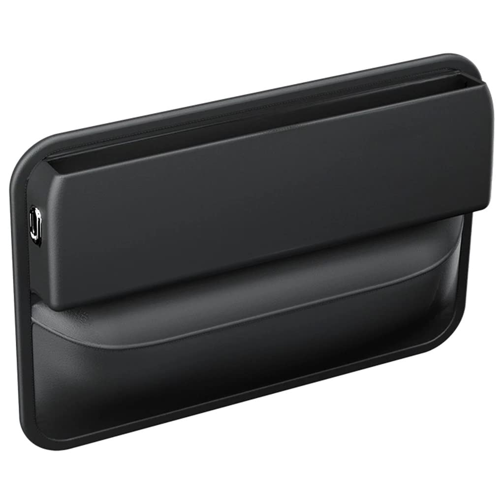 PU Leather Car Seat Gap Filler Organizer for Phone Keys Coins