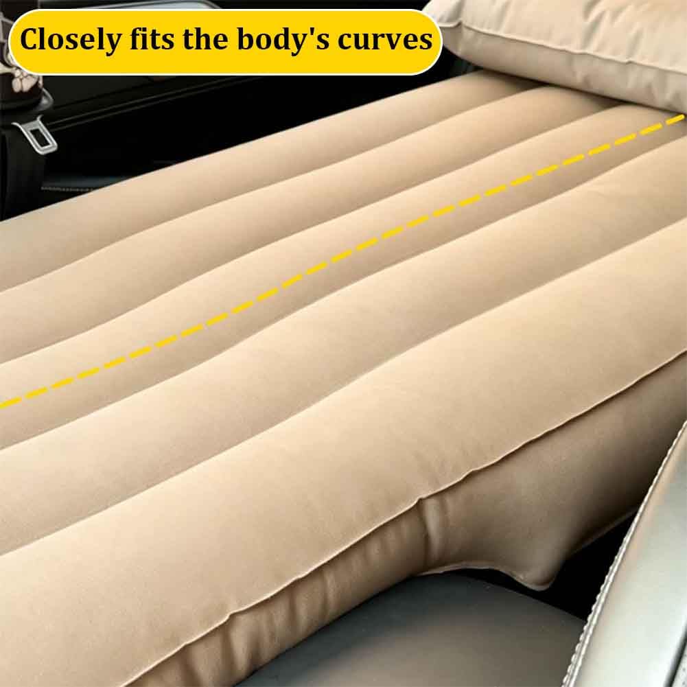 Inflatable Car Mattress with Air Pump for SUV Travel Camping Rest