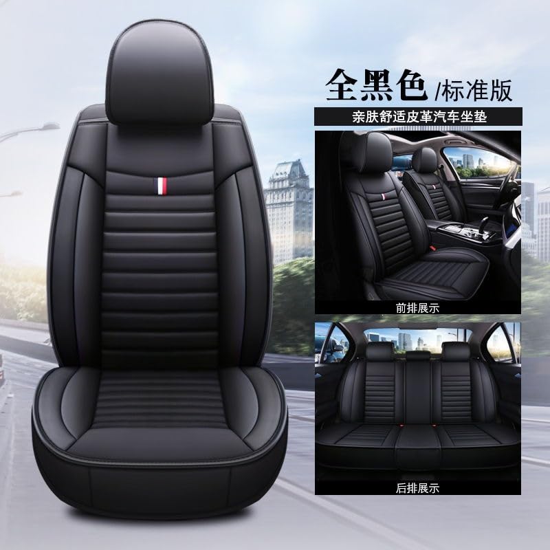 Honda FIT Faux Leather Seat Covers Waterproof Full Set Airbag Compatible