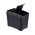 Car Trash Bin Multi-Function Storage Box with Cup Holder
