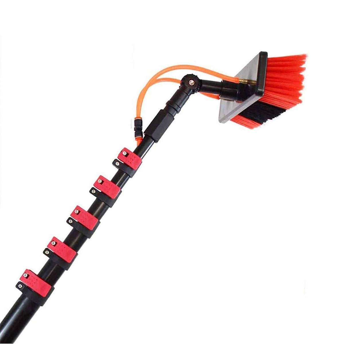 12FT Telescopic Window Cleaning Pole Water Fed Brush Kit
