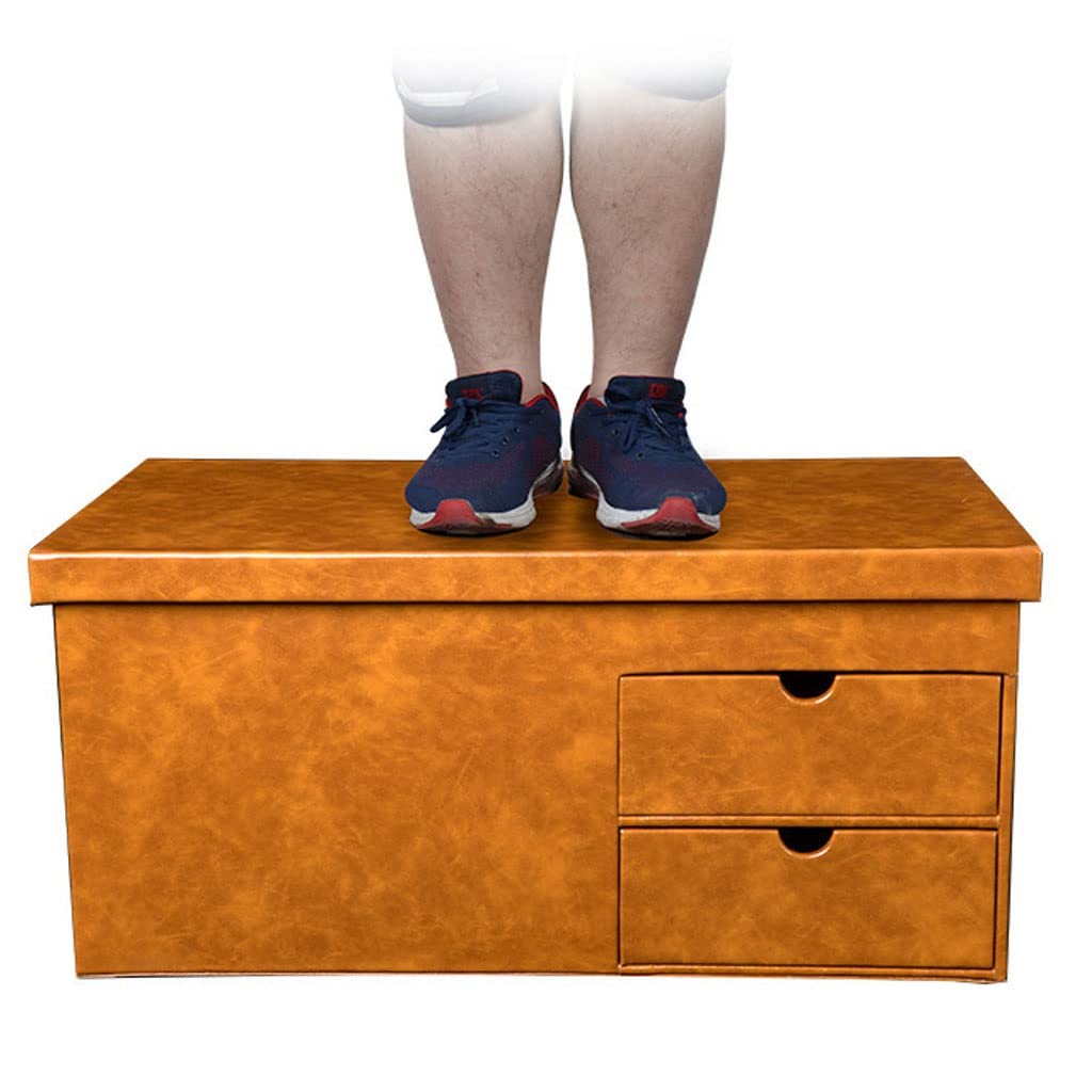 Car Trunk Storage Box with Handle and Drawer Large Capacity Organizer