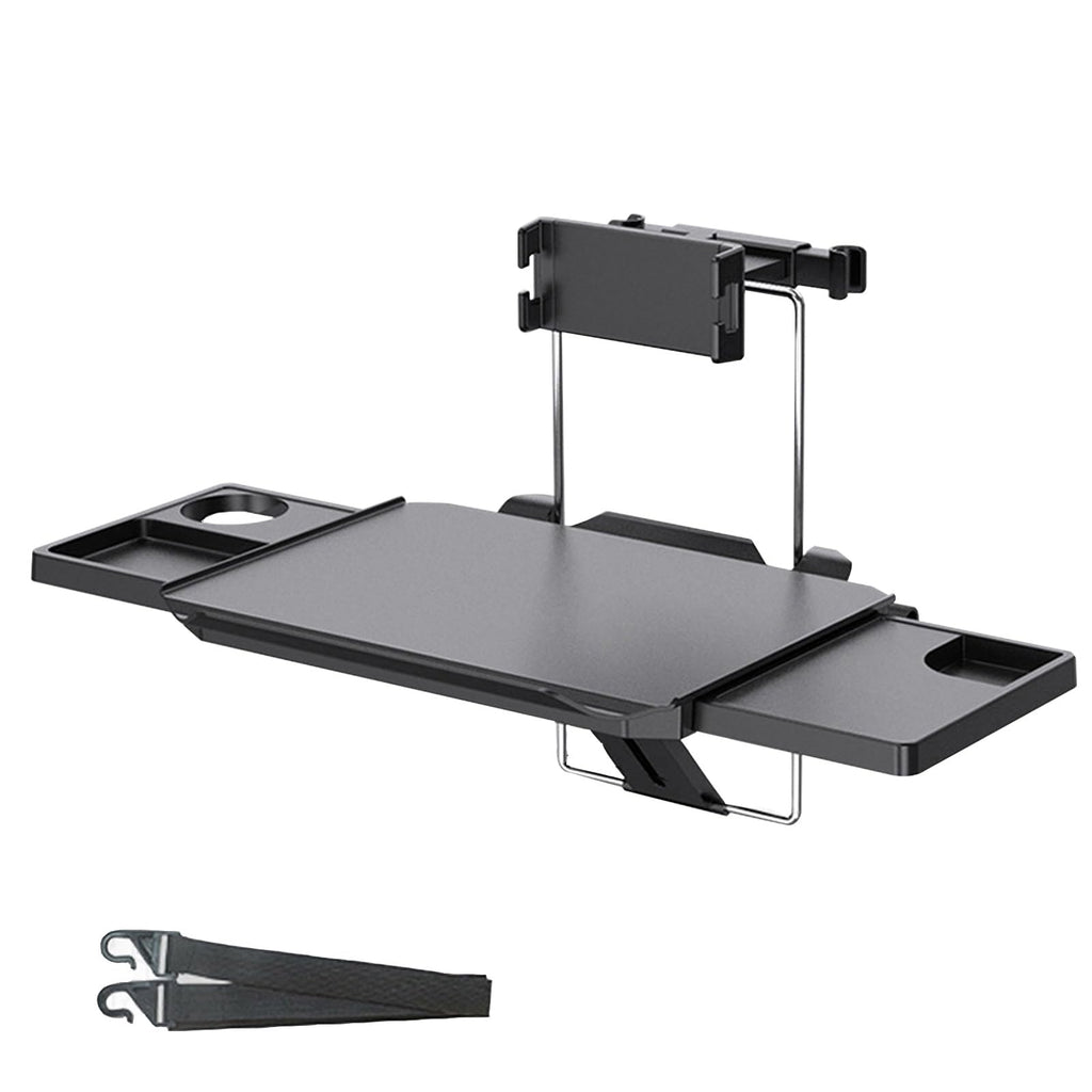 Foldable Car Back Seat Tray Table Multifunctional Travel Desk for Food Laptop