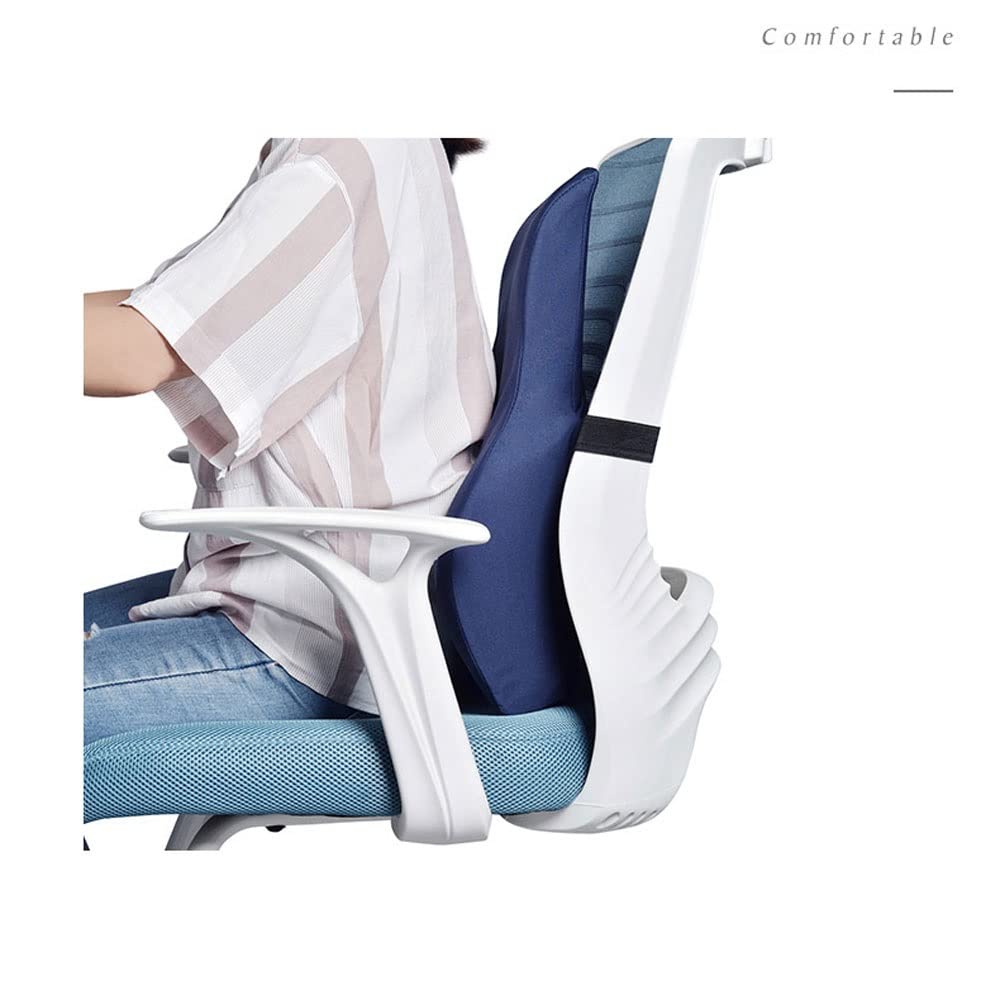 Memory Foam Car Neck Pillow Lumbar Support Cushion Set