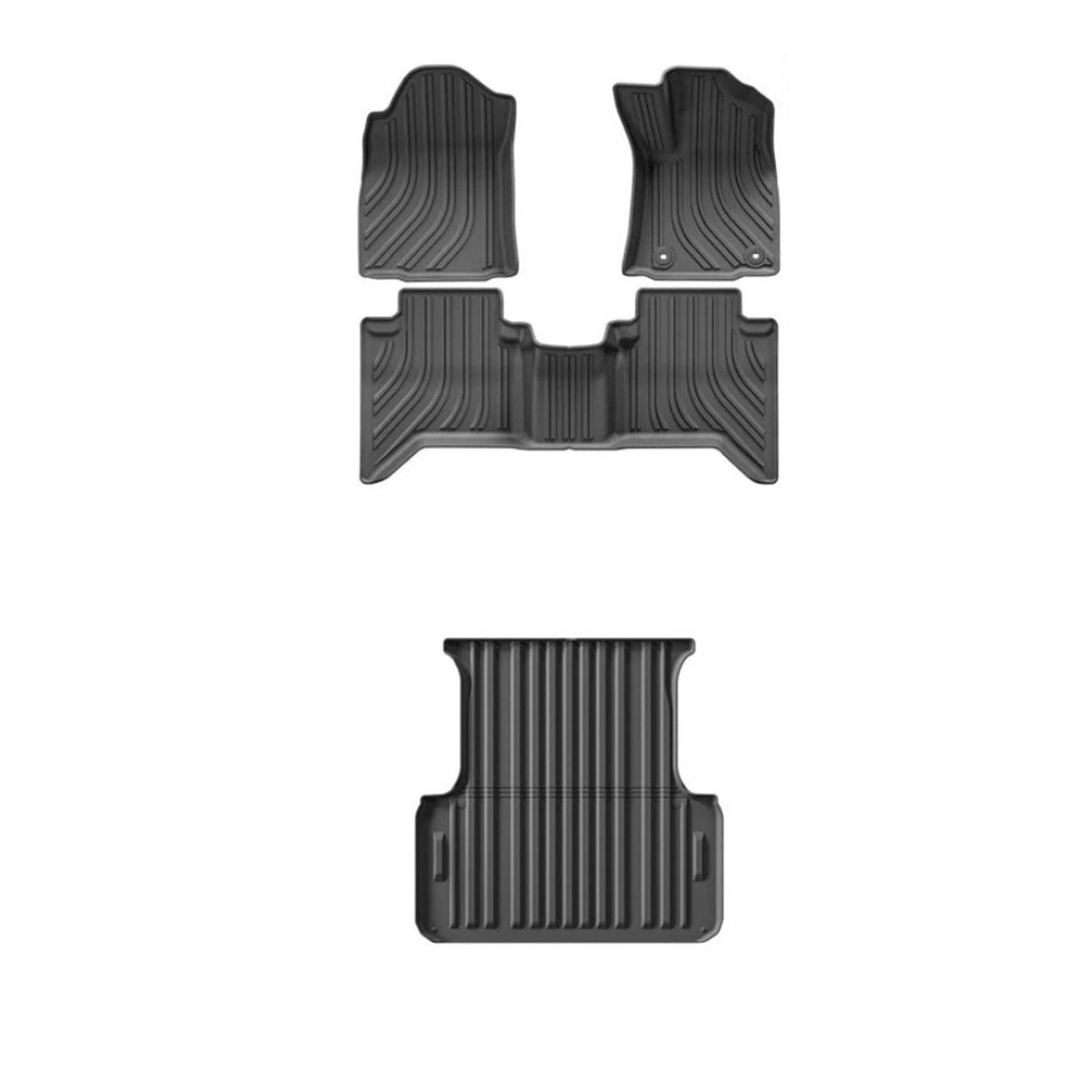 2005-2024 Compatible with Hilux/Revo Car Floor Mats All-Season