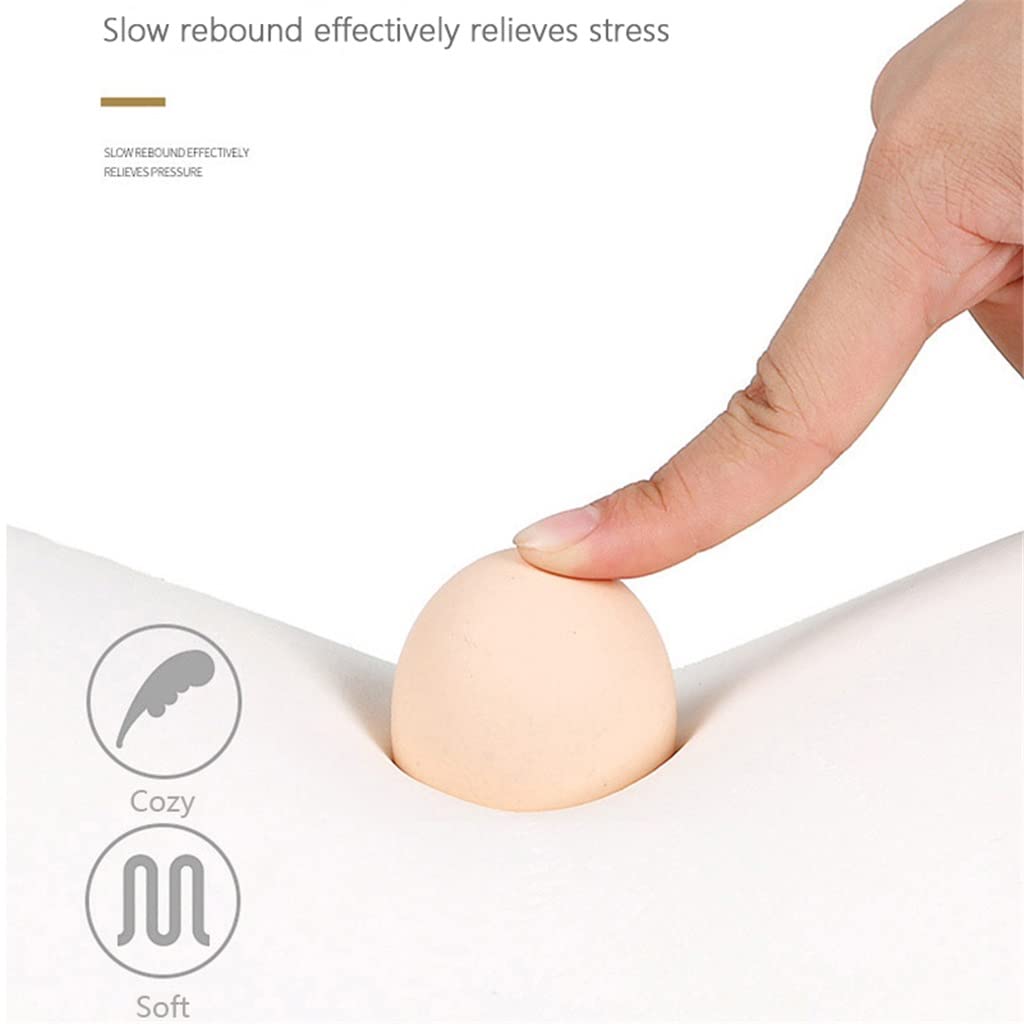 Washable Memory Foam Car Lumbar Support Pillow Back Cushion