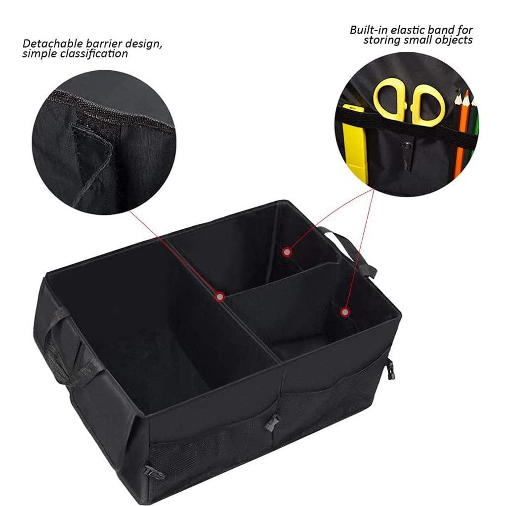 Foldable Car Trunk Organizer Nylon Storage Box