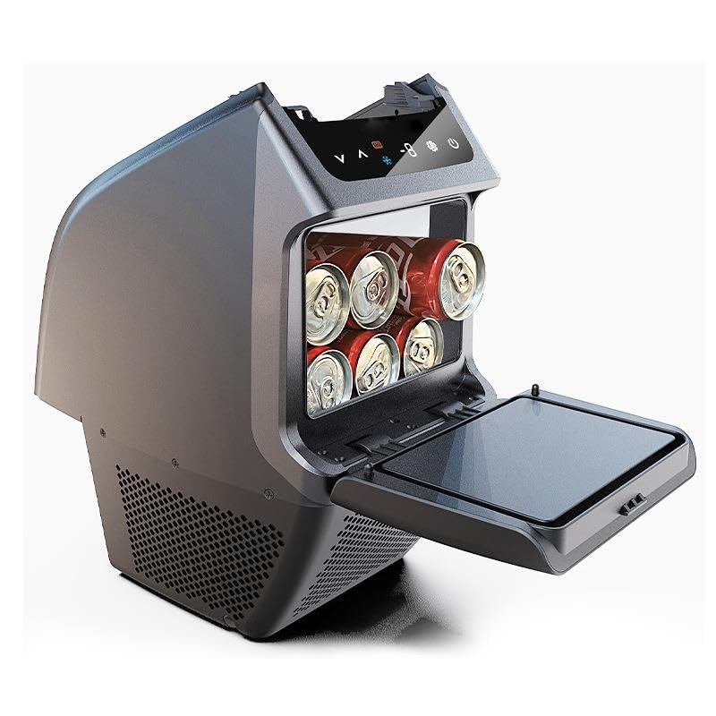 AWMGPDDBTO Mini Fridge Model Y Armrest Cooler Fridge