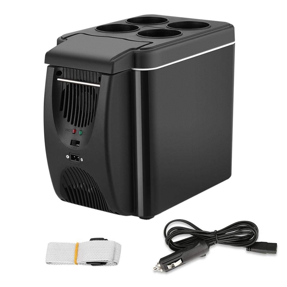 6L Portable Car Refrigerator Cooler and Warmer 12V Mini Freezer