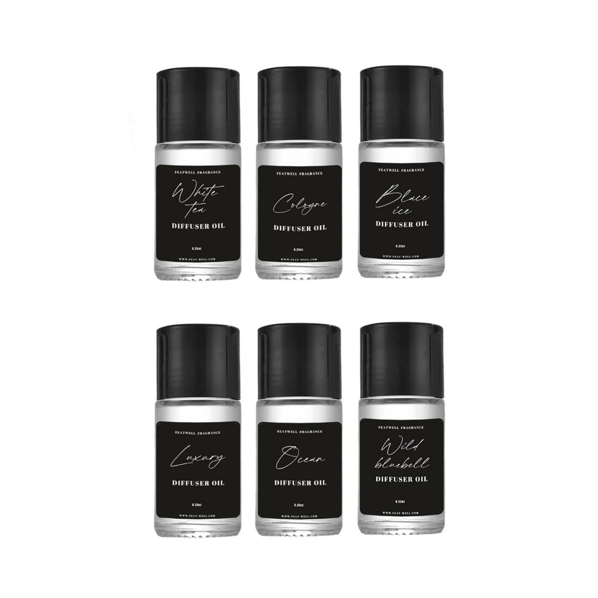 Featwell Intelligent Car Aroma Diffuser - Three Adjustable Modes, Rechargeable