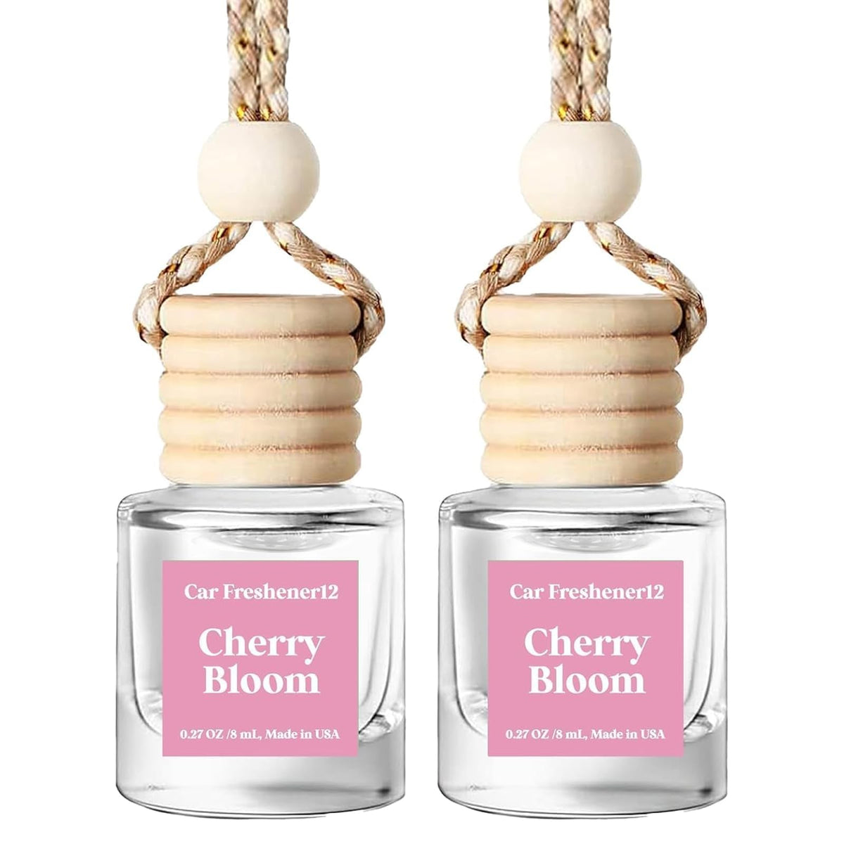 Car Hanging Air Freshener Diffuser 2 Pack