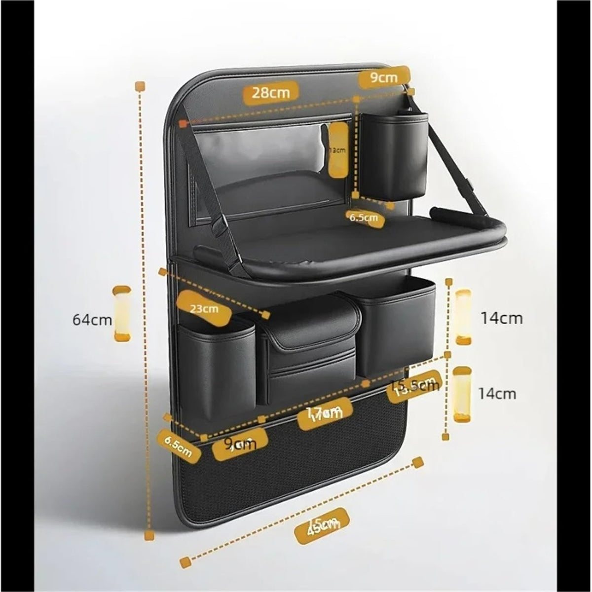 Car Seat Back Storage Organizer Multi-Pocket Hanging Bag