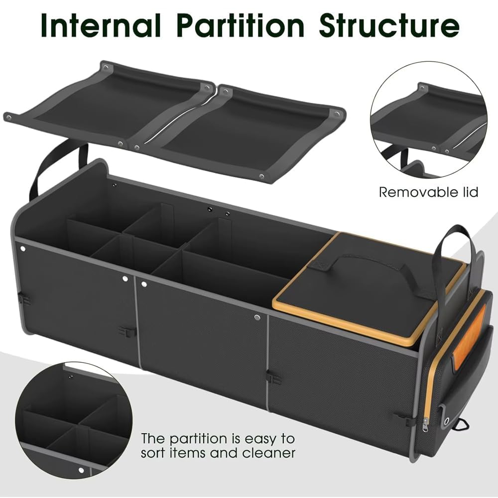 Honda CRV 2017-2022 Trunk Organizer Large Capacity Waterproof Storage Box