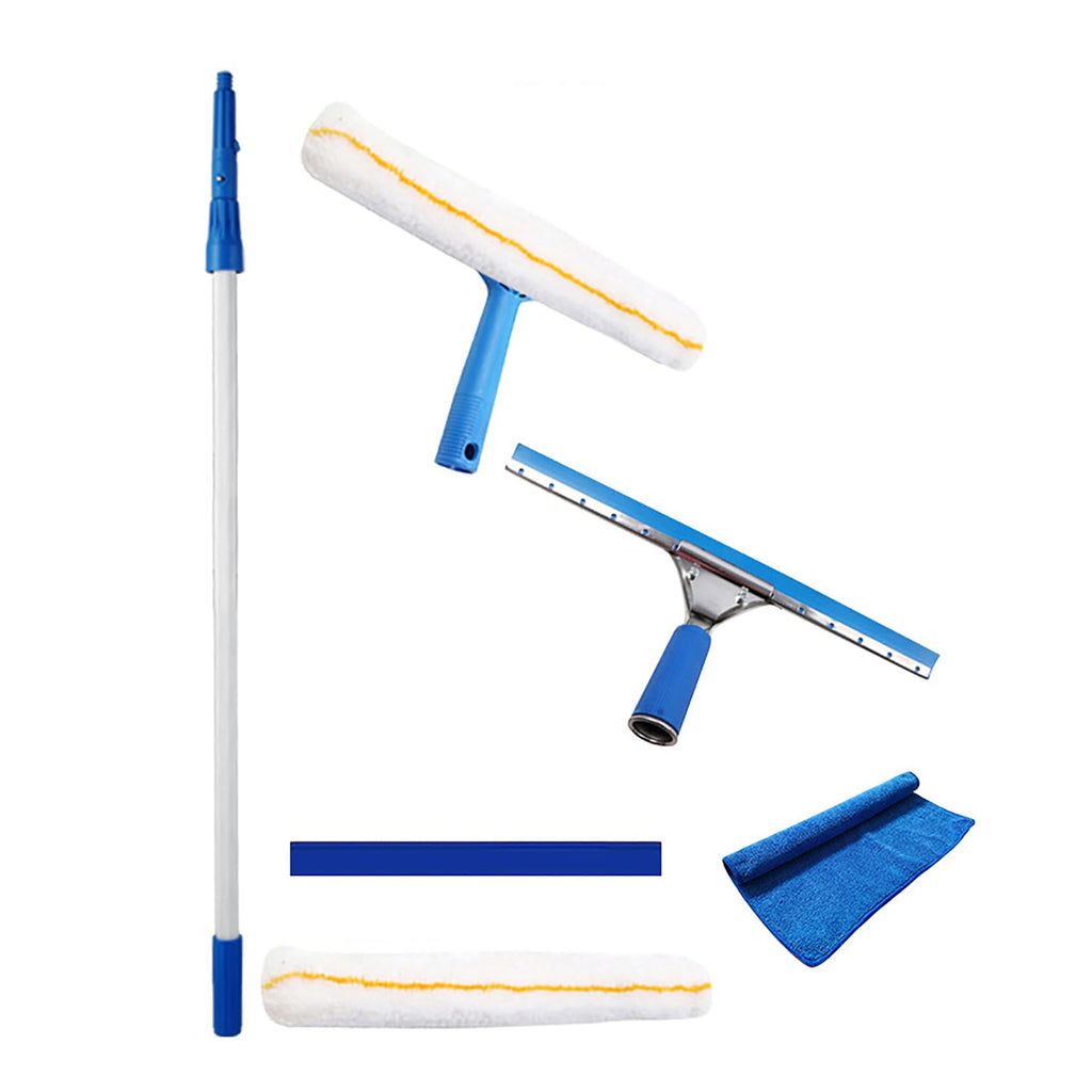 7.2M Telescopic Cleaning Brush for Solar Panels Windows and Vehicles