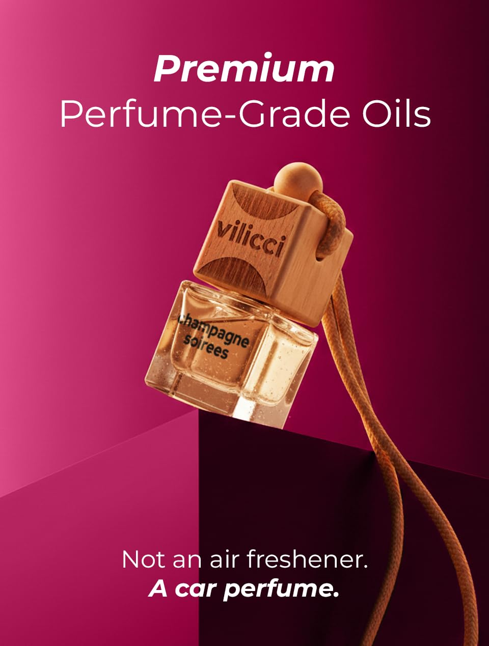 Premium Car Air Freshener Hanging Perfume Diffuser Long Lasting Scent