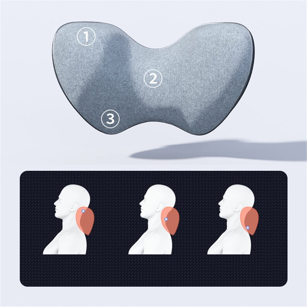 Universal Car Seat Neck Pillows Memory Foam Headrest Support Pair