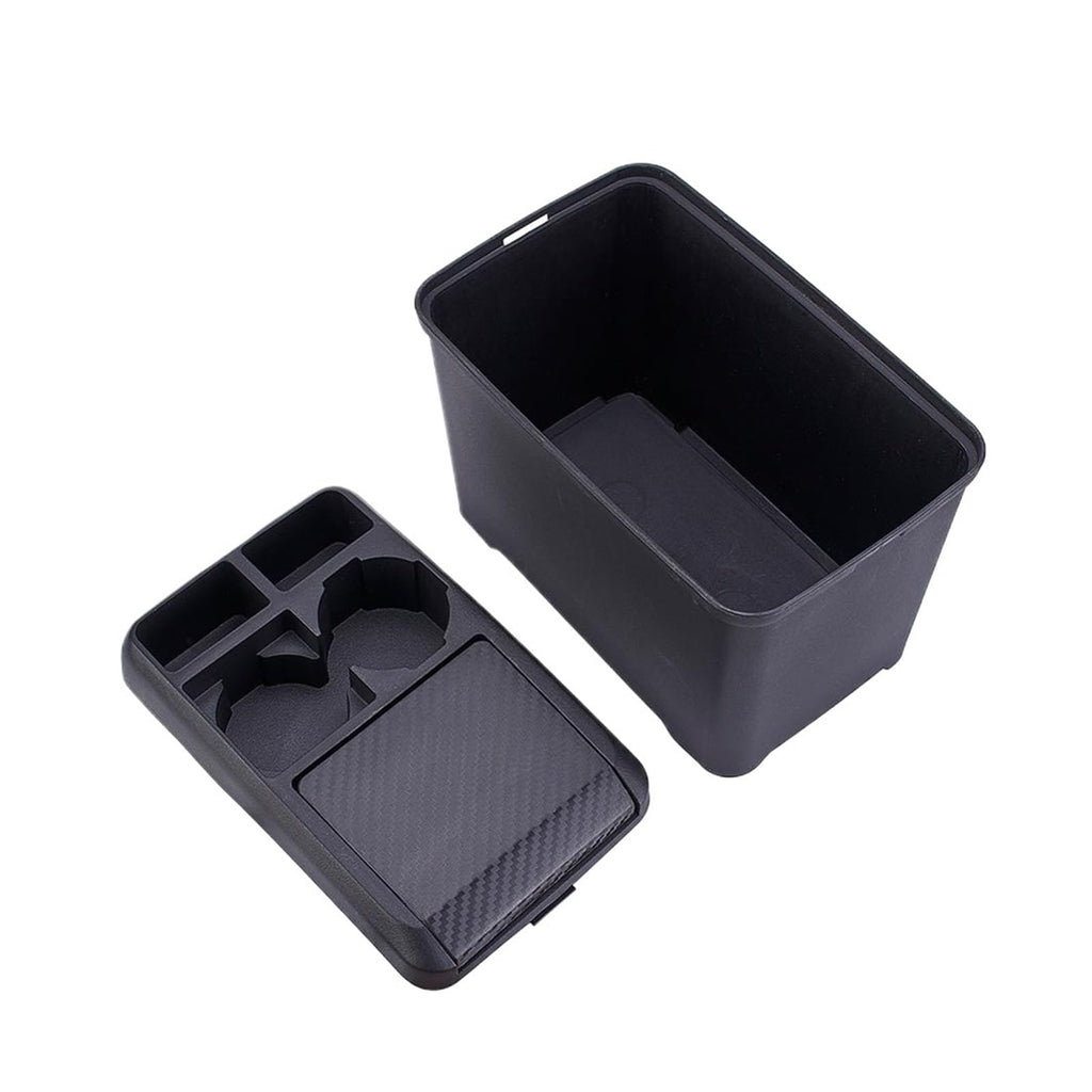 Car Trash Bin Multi-Function Storage Box with Cup Holder