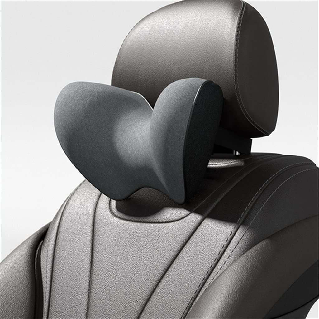 Universal Car Seat Neck Pillows Memory Foam Headrest Support Pair