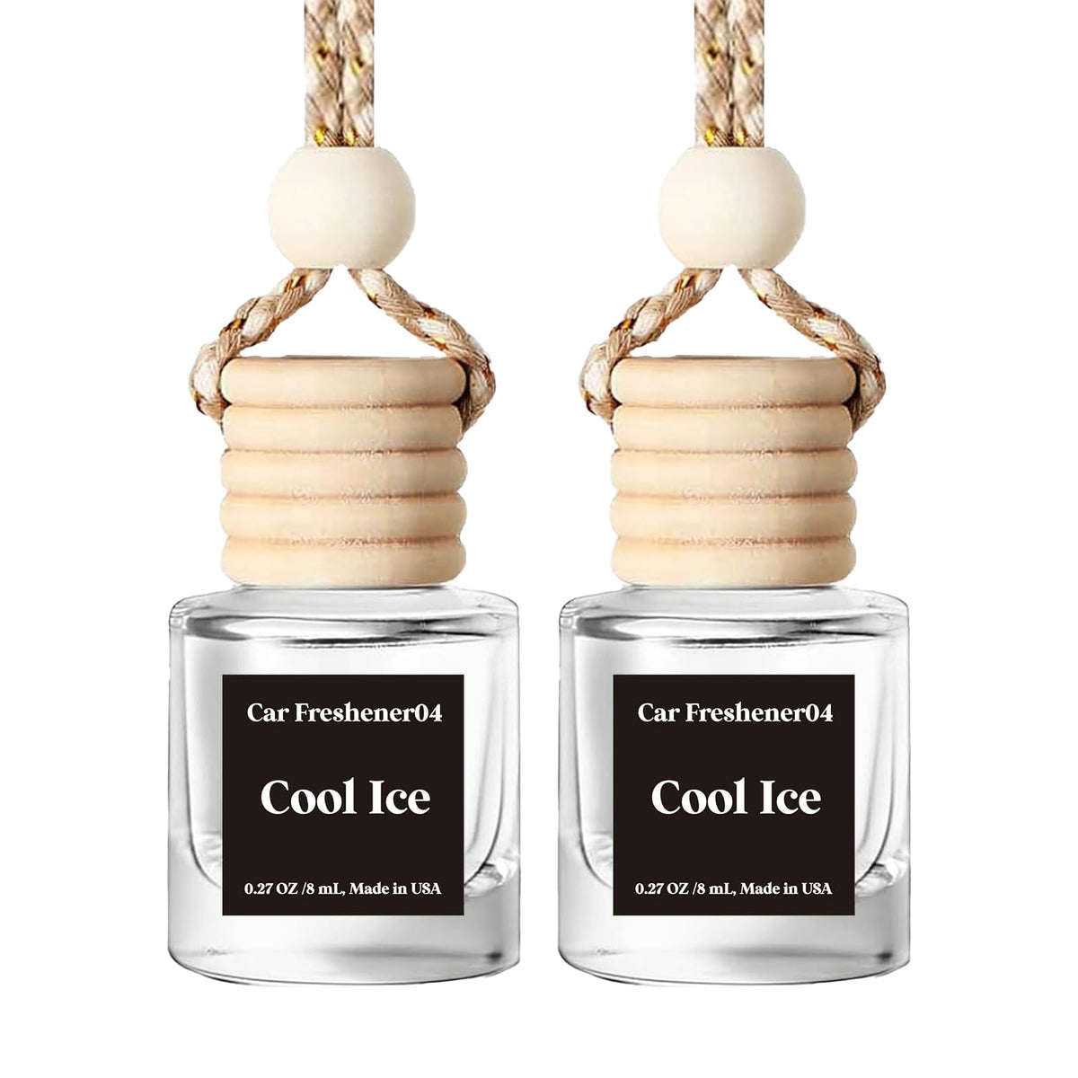 Car Hanging Air Freshener Diffuser 2 Pack