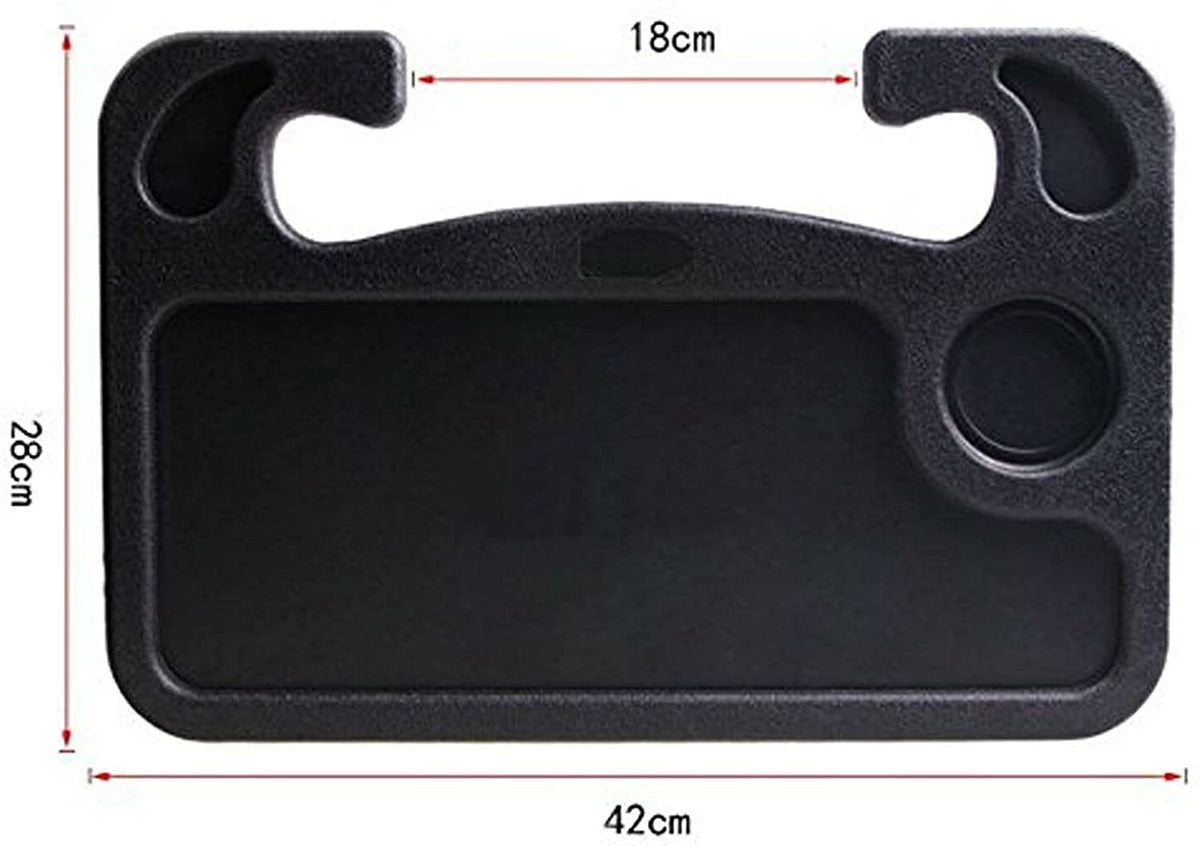 Car Steering Wheel Tray Portable Laptop Desk Mount for Eating Working