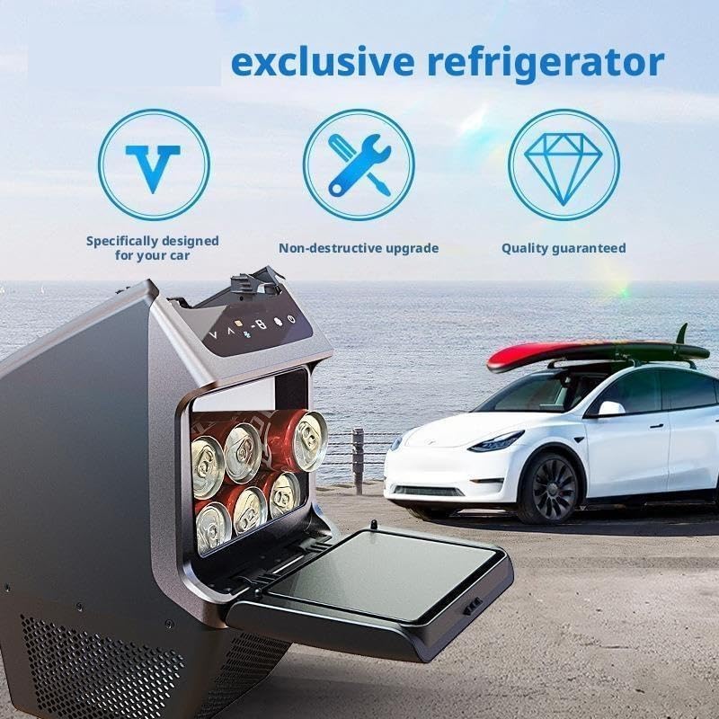 AWMGPDDBTO Mini Fridge Model Y Armrest Cooler Fridge
