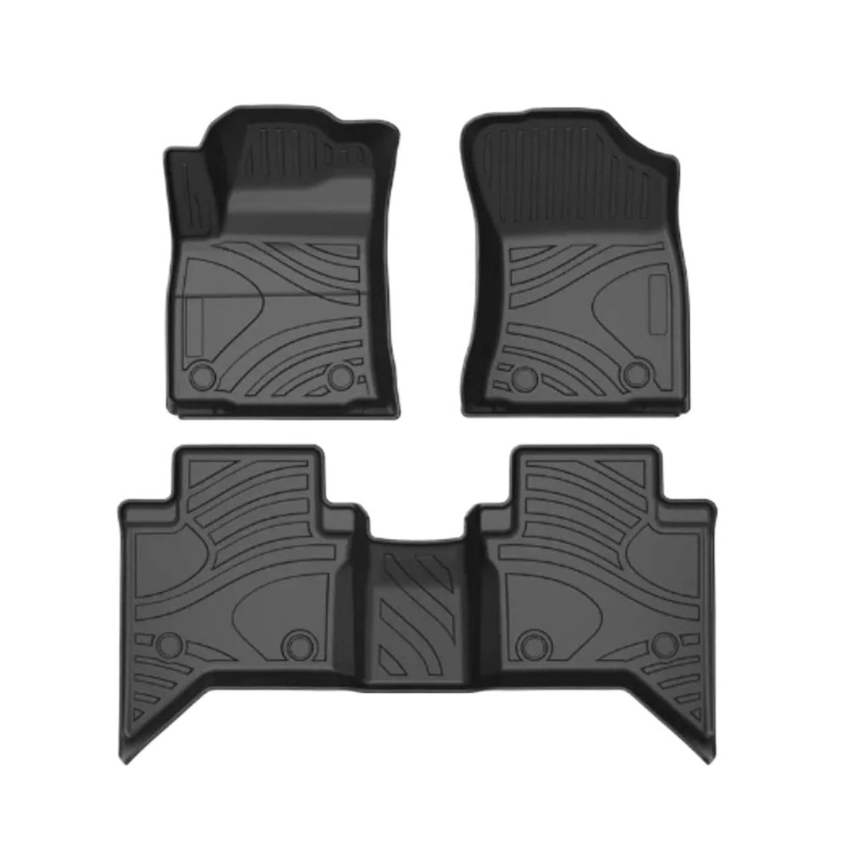 2005-2024 Compatible with Hilux/Revo Car Floor Mats All-Season