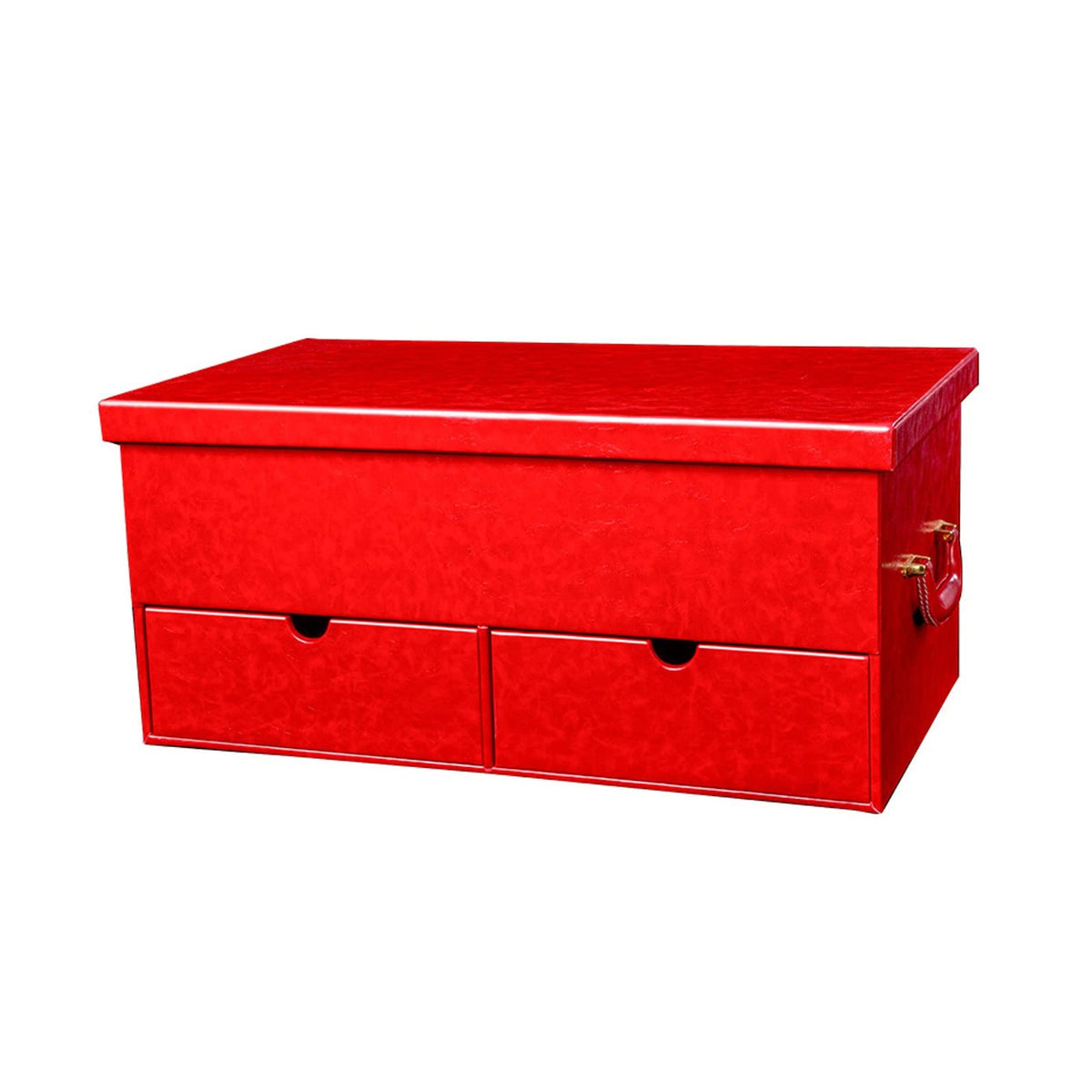 Car Trunk Storage Box with Handle and Drawer Large Capacity Organizer