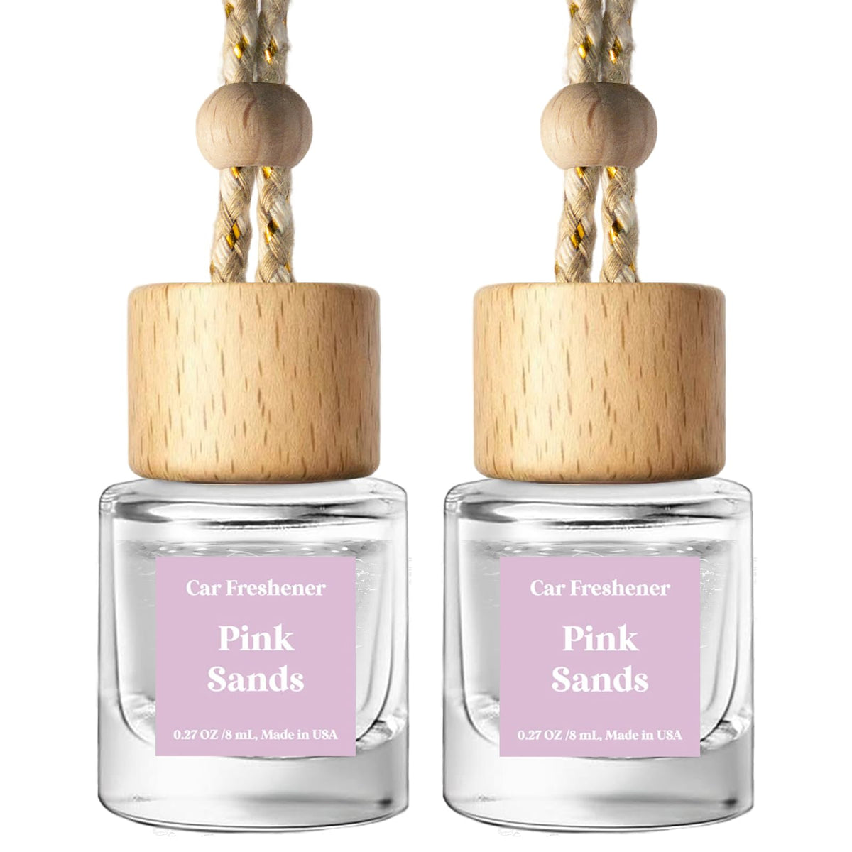 Car Hanging Air Freshener Diffuser 2 Pack