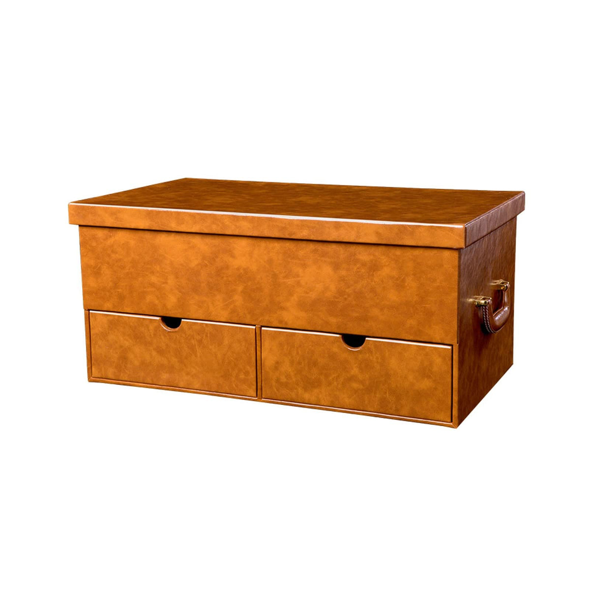 Car Trunk Storage Box with Handle and Drawer Large Capacity Organizer