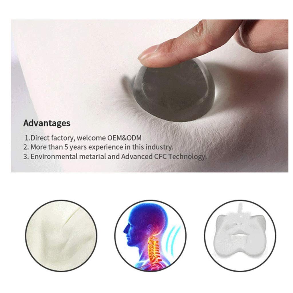 Memory Foam Car Neck Pillow Headrest Cushion Universal Fit