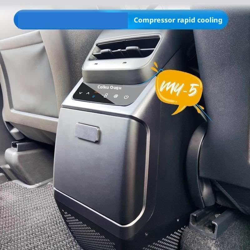 AWMGPDDBTO Mini Fridge Model Y Armrest Cooler Fridge