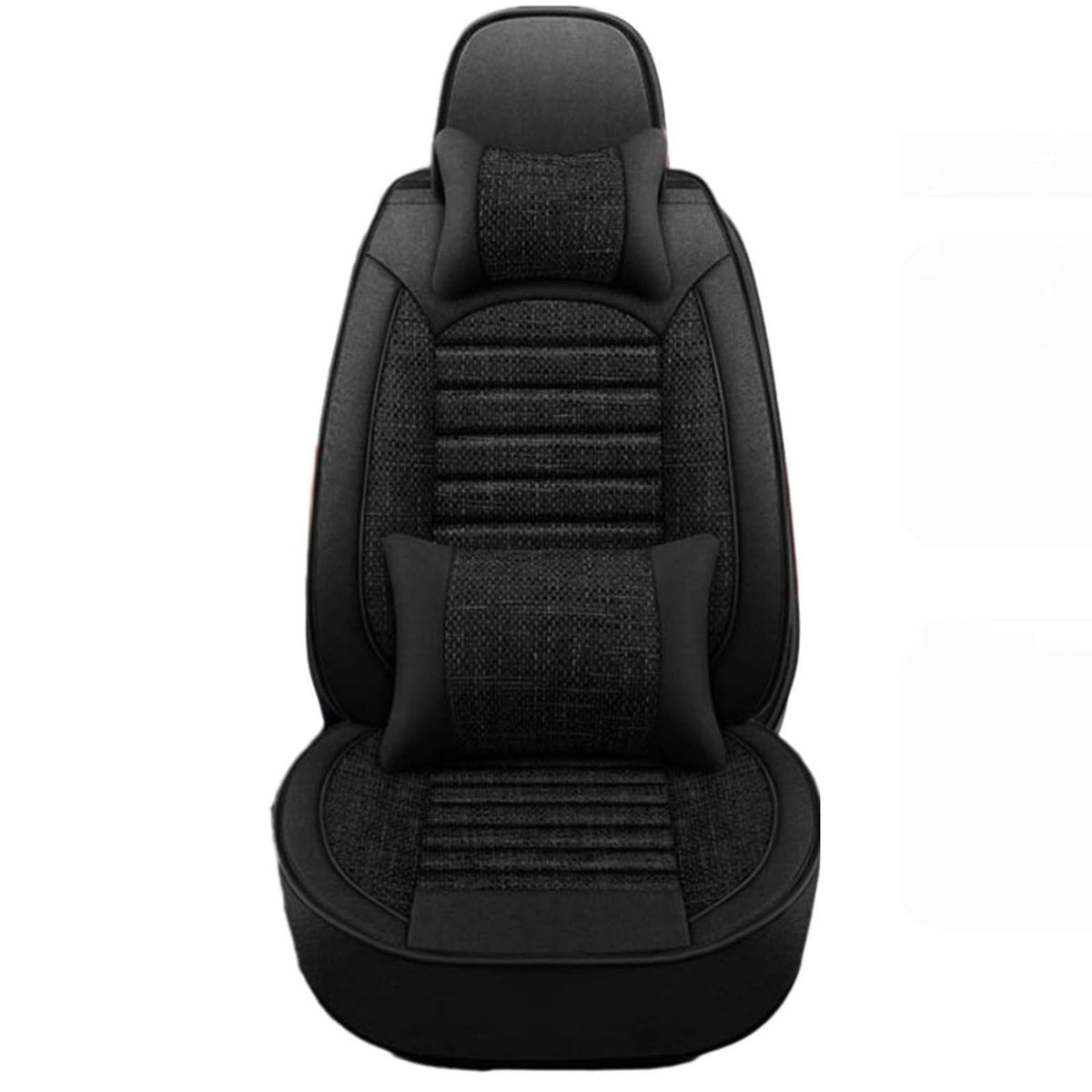 FYKLXI Linen Car Seat Covers for Tesla Model Y 2021-2026