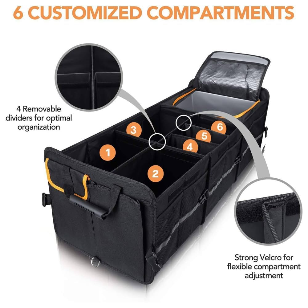 Honda CRV 2017-2022 Trunk Organizer Large Capacity Waterproof Storage Box