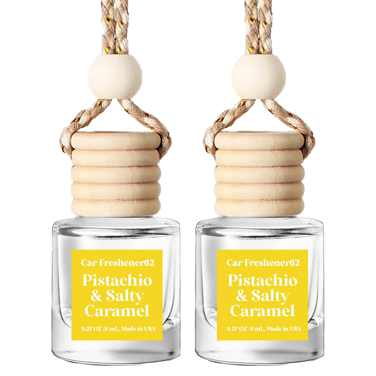 Car Hanging Air Freshener Diffuser 2 Pack