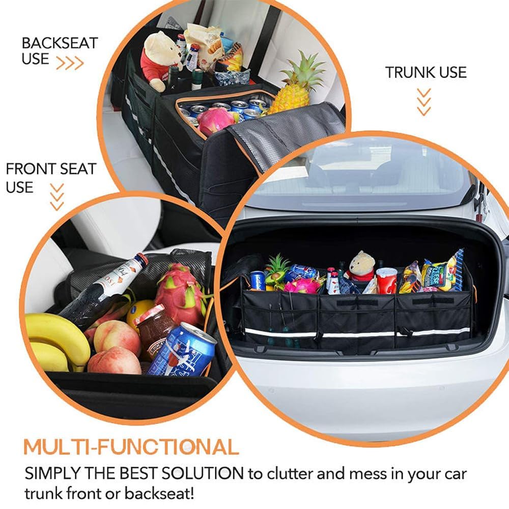 Honda CRV 2017-2022 Trunk Organizer Large Capacity Waterproof Storage Box