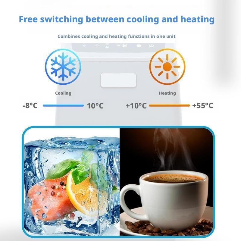 AWMGPDDBTO Mini Fridge Model Y Armrest Cooler Fridge