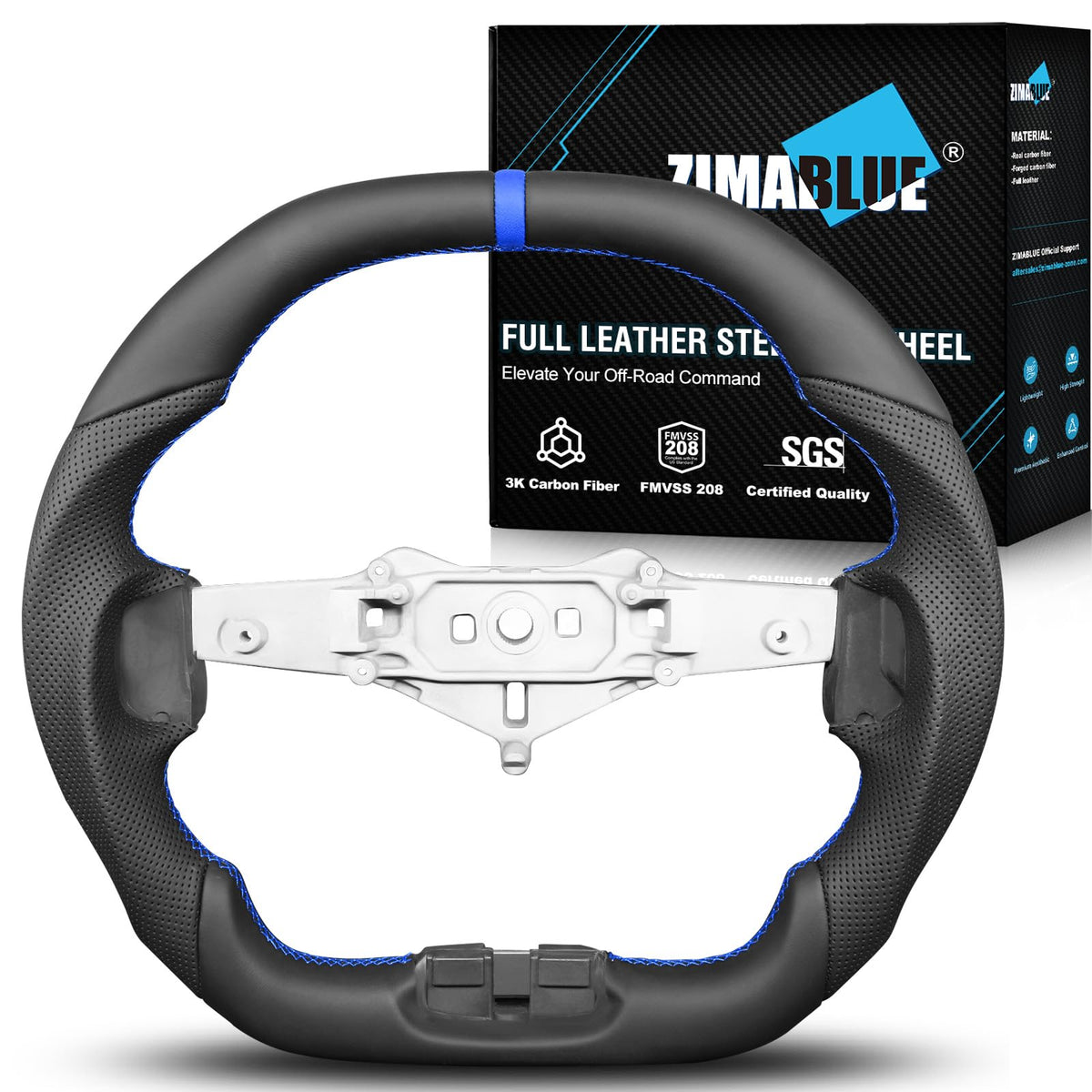 ZIMABLUE Steering Wheel for jeep wrangler
