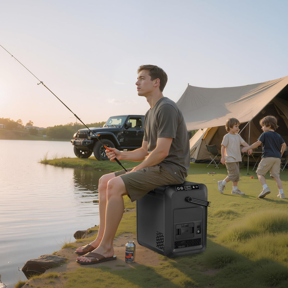 Tecnolove 12V Refrigerator Fridge Portable Car