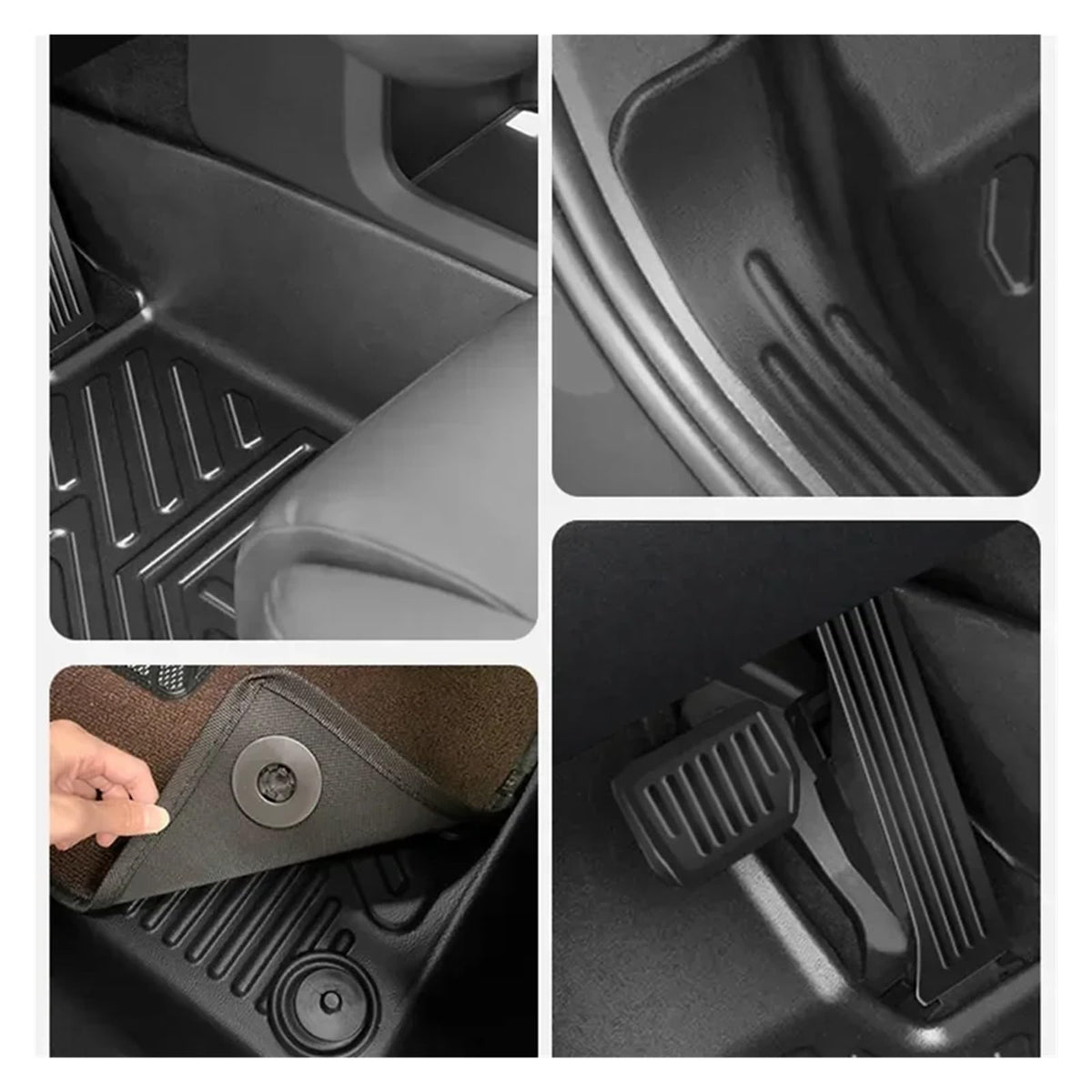 Corolla 2018+ TPO Waterproof 3D Custom Car Floor Mats