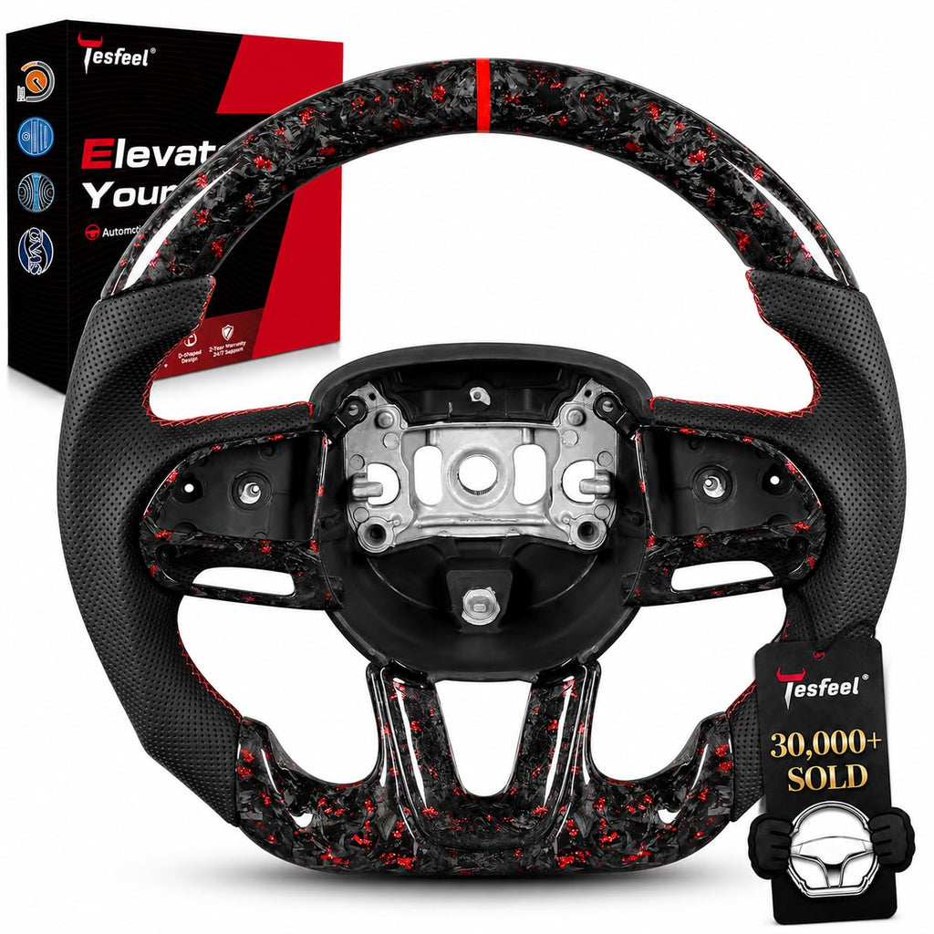 TESFEEL steering wheel for Dodge challenger
