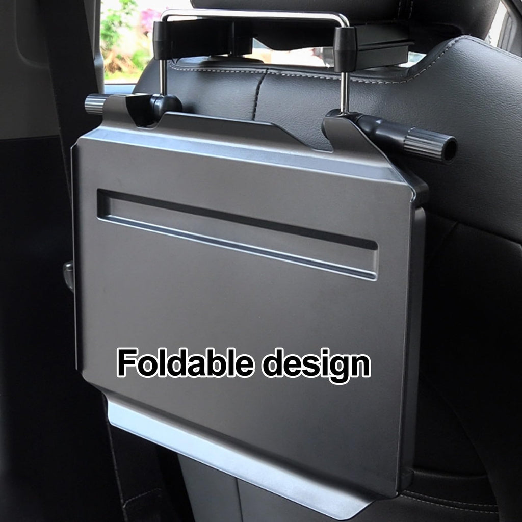 Foldable Car Back Seat Tray Table Multifunctional Travel Desk for Food Laptop