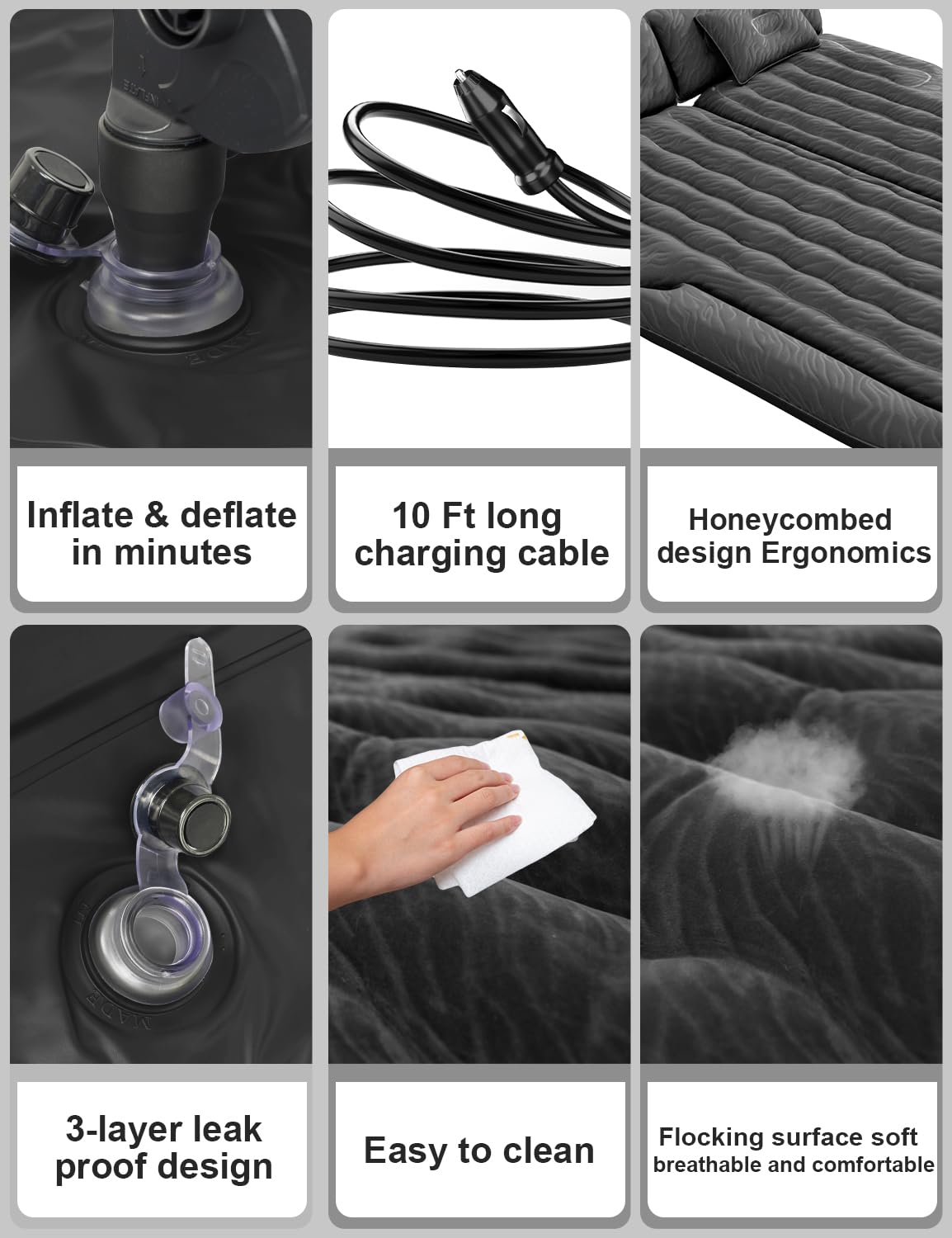 Umbrauto Car Air Mattress Truck Bed Mattress