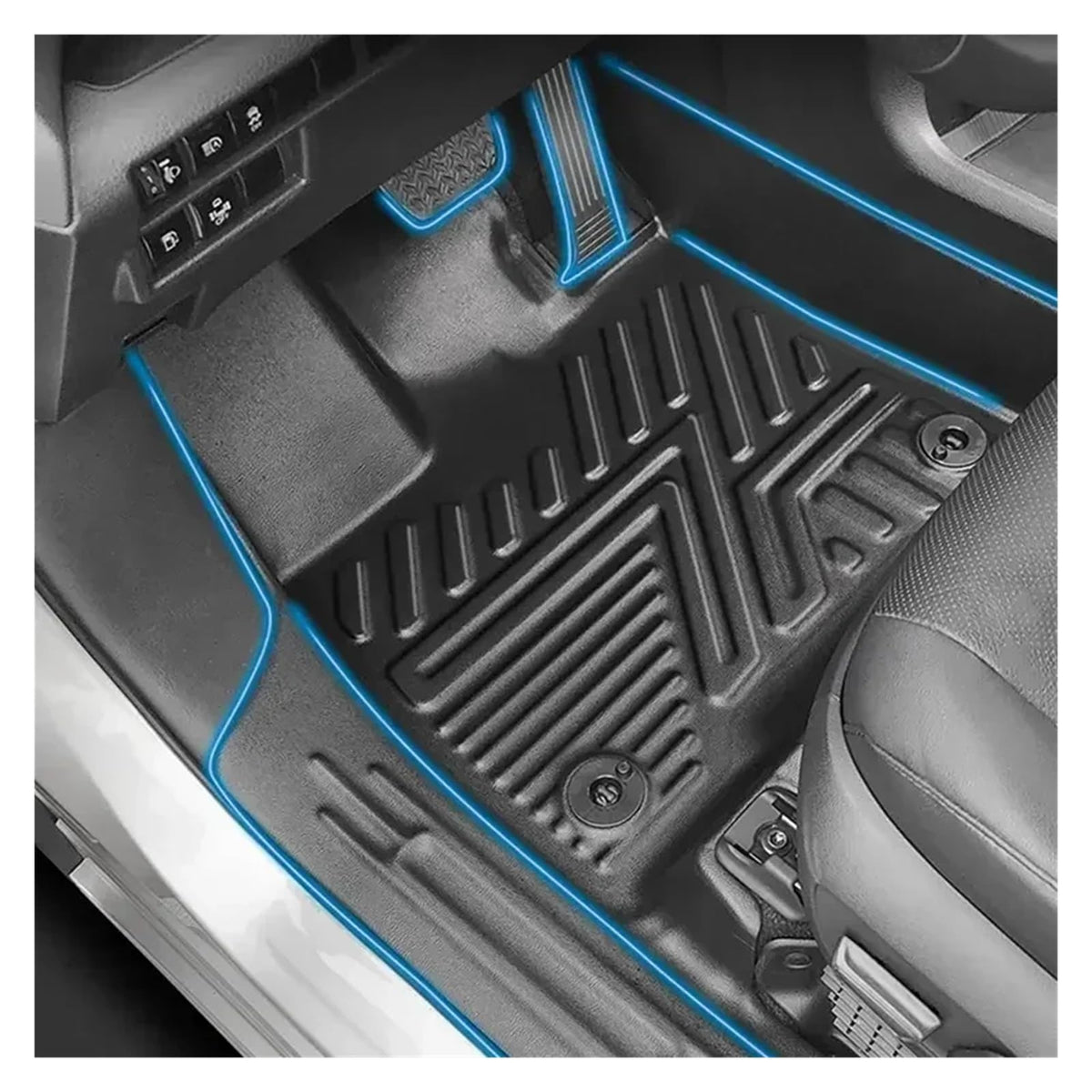 Corolla 2018+ TPO Waterproof 3D Custom Car Floor Mats