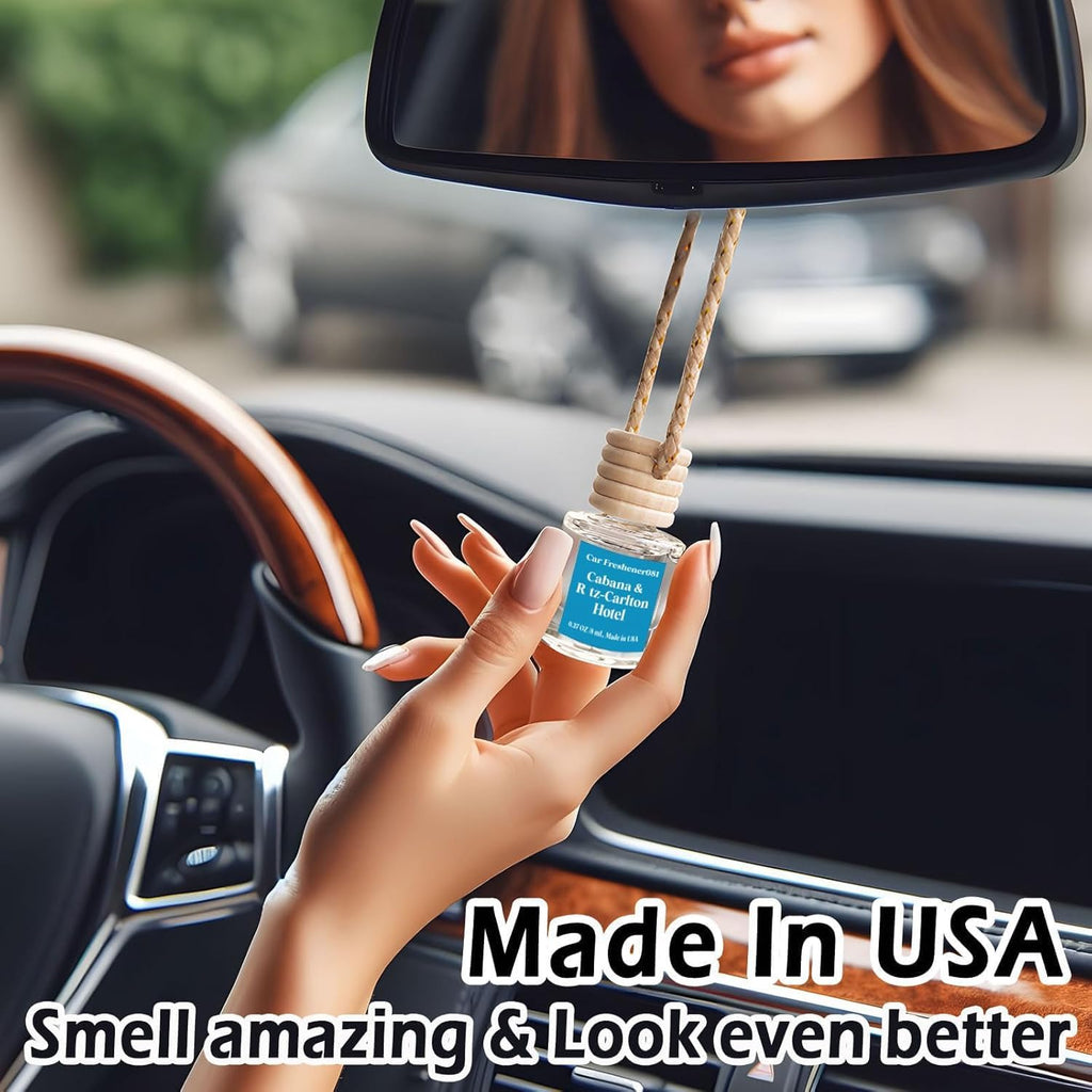 Car Hanging Air Freshener Diffuser 2 Pack