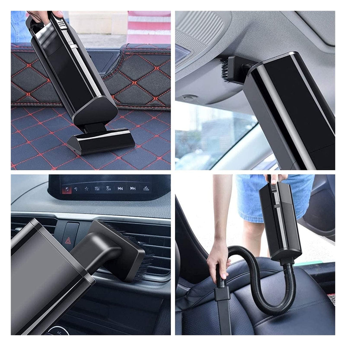 Cordless Handheld Car Vacuum Cleaner 4000Pa Rechargeable Portable Cleaner