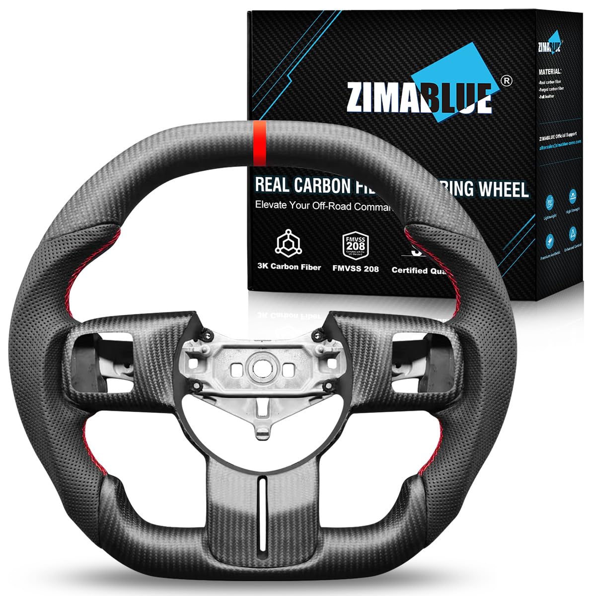 ZIMABLUE Steering Wheel for jeep wrangler