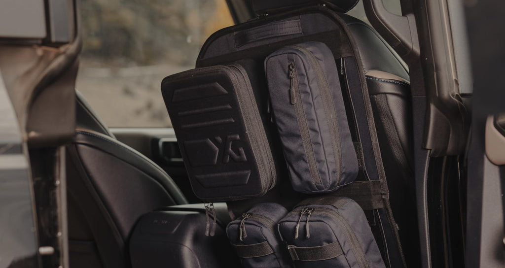 Tactical Seat Back Organizer Multi-Pocket Car Storage Bag