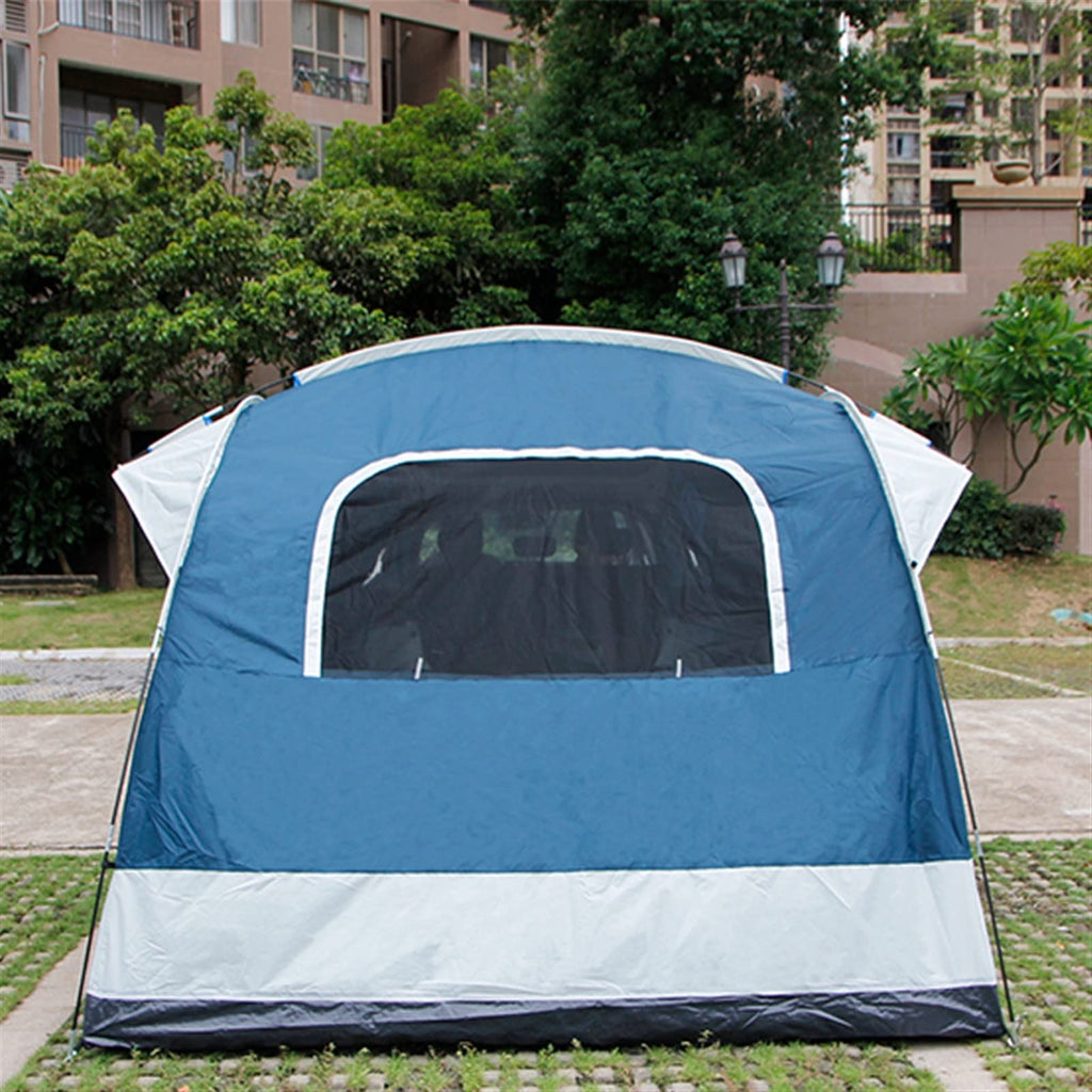 Car Rear Trunk Tent Waterproof Camping Shelter for Travel and Road Trips