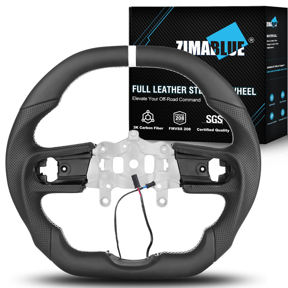 ZIMABLUE Steering Wheel for jeep wrangler