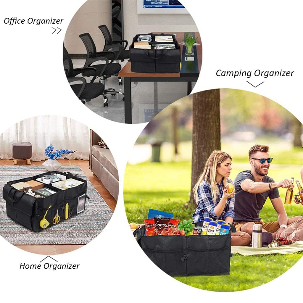 Foldable Car Trunk Organizer Nylon Storage Box